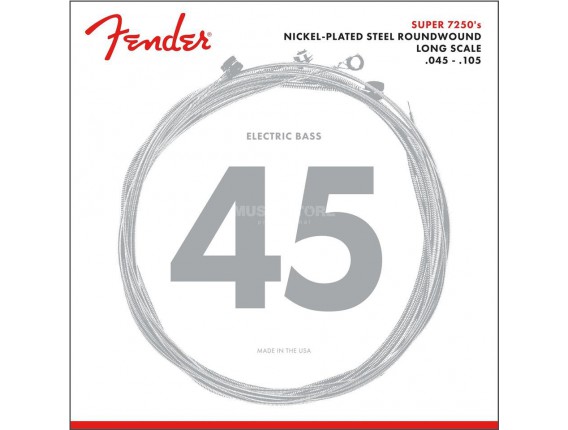 FENDER - 0737250406 - 7250M Bass Strings - 45-105
