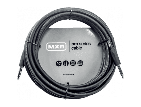 MXR - DCIX10 - Pro Séries - Câble Jack Droit/Jack Droit 3 m