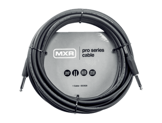 MXR - DCIX20 - Pro Séries - Câble Jack Droit/Jack Droit 6 m