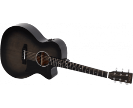 Sigma GMC-STE-BKB+ - Guitare modèle grand OM electroacoustique - Blackburst
