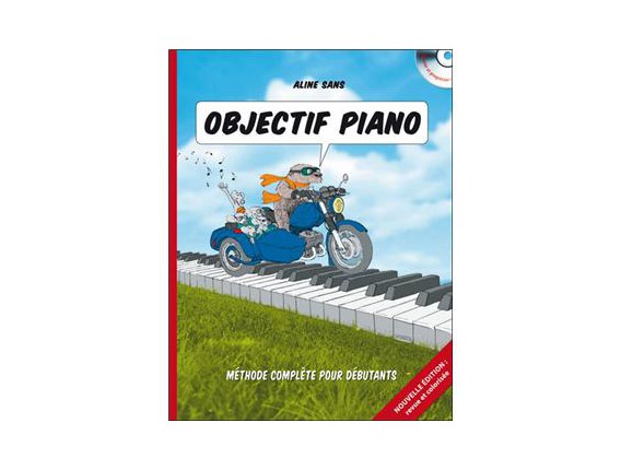LIBRAIRIE - Objectif piano - Aline sans - Ed hit diffudion