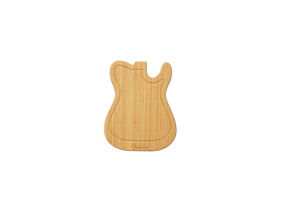 FENDER 0094033000 - Planche à découper en bambou - Forme télécaster
