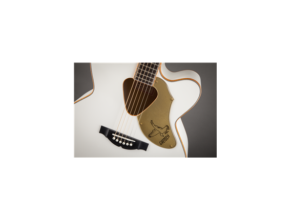 GRETSCH G5022CWFE - Falcon jumbo cutaway Electric, Finition : White