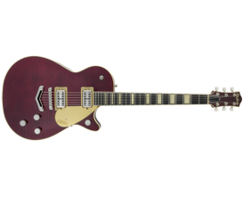GRETSCH G6228FM-PE JET BT DCS WC - Players Edition Jet™ BT with V-Stoptail, Flame Maple, Ebony Fingerboard, Finish : Dark Che