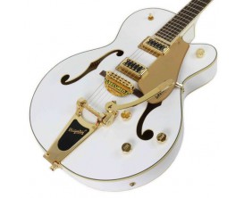 GRETSCH G5420TG FSR - Electromatic hollow body, Maple neck, Gold hardware - Finition : Snow crest white, ( No case included )