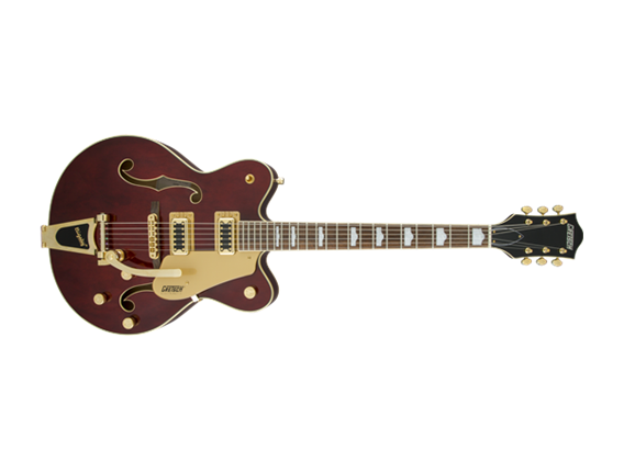 GRETSCH G5422TG EMTC HLW W/BIG WLN - Electromatic® Hollow Body Double-Cut with Bigsby® and Gold Hardware, Walnut Stain