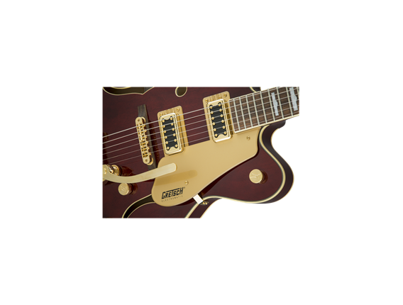 GRETSCH G5422TG EMTC HLW W/BIG WLN - Electromatic® Hollow Body Double-Cut with Bigsby® and Gold Hardware, Walnut Stain