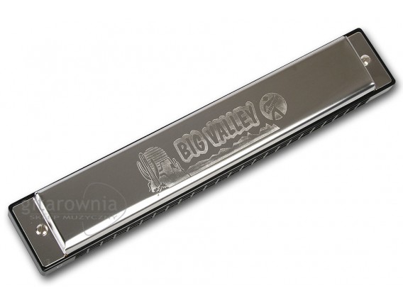 HOHNER 255001 - Harmonica, Big Valley 48, Do