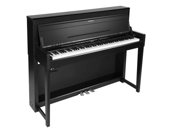 MEDELI DP650K/BK - Piano meuble numérique, Black