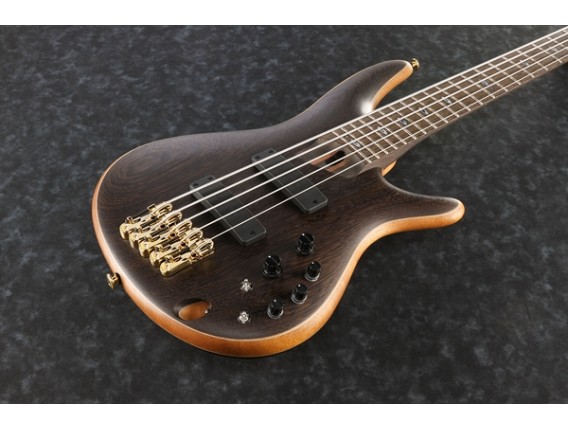 IBANEZ SR 5005 - Basse 5 cordes série SR - Corps : Wenge Acajou - Manche : Wenge bubinga - Micros : Bartolini manche et chevalet