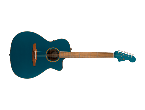 FENDER 0970943299 - Guitare folk électro acoustique Newporter - PF - Cosmic turquoise ( Housse deluxe fournie )