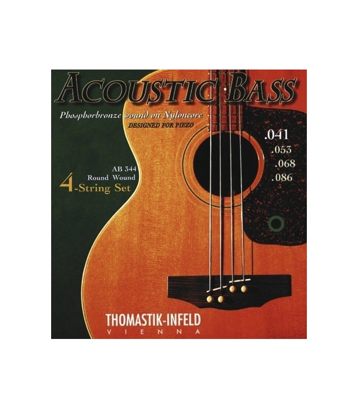 THOMASTIK INFELD AB 344 - Jeu de 4 cordes pour basse acoustique
