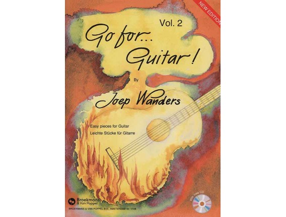 LIBRAIRIE - Go for guitar Vol. 2 - Joep Wanders
