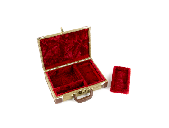 FENDER 0991013000 - Etui "Mississippi Sax" pour harmonicas - Tweed