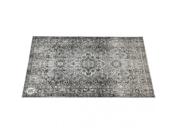 DRUMnBASE Vintage Persian Stage mats - Tapis de scène style persan - Petite surface -130x90cm - VP 130 Grey
