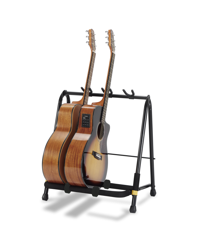 HERCULES GS-523B - Rack repliable pour 3 guitares - Rockamusic