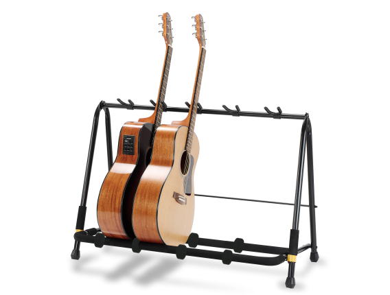HERCULES GS525B - Rack repliable pour 5 guitares