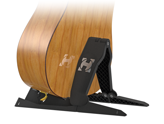 HERCULES GS-200B - Stand compact repliable pour guitares électriques et acoustiques