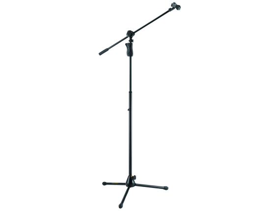 HERCULES MS-632B - Pied de microphone escamotable EZ Height 2 en 1, 111.5-168 cm, trois pieds