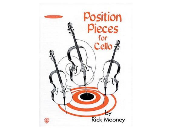 LIBRAIRIE Position pieces for cello book1 - Rick Mooney - Ed AMP