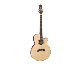 Takamine - GTV TSP138C-NAT - Thinline, Electro-acoustique, Cutaway, Cédre massif, Naturelle (coffre inclus) Takamine - GTV TSP138C-NAT - Thinline, Electro-acoustique, Cutaway, Cédre massif, Naturelle (coffre inclus)