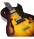 THE HERITAGE H-575 sunburst (Serial ) - Guitare demi-caisse, Micros Seymour Duncan "Seth Lover", Touche bois de rose, Fabricat