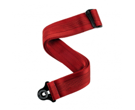 PLANET WAVES 50BAL11 - Courroie Auto Lock pour guitare, Blood red