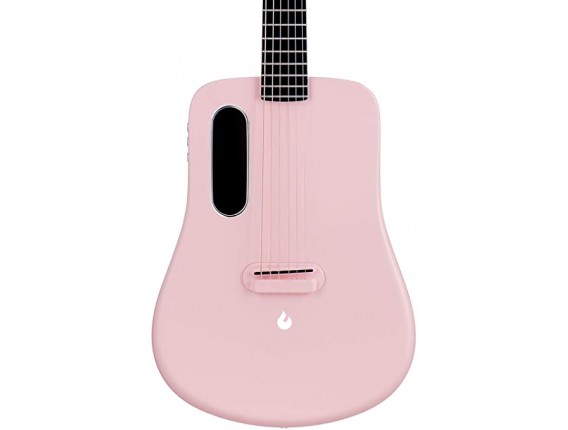 LAVA LA-0010 - Lava ME 2 Freeboost - Guitare électro-acoustique moulée, Super airsonic fibre de carbone, Finition : noire