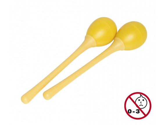 STAGG EGG-MA L/YW - 2PC EGG MARACAS L/45g/JAUNE