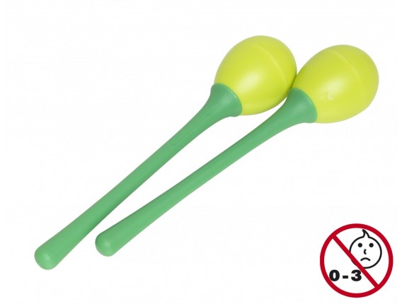 STAGG EGG-MA L/GR - 2PC EGG MARACAS L/35g/VERT