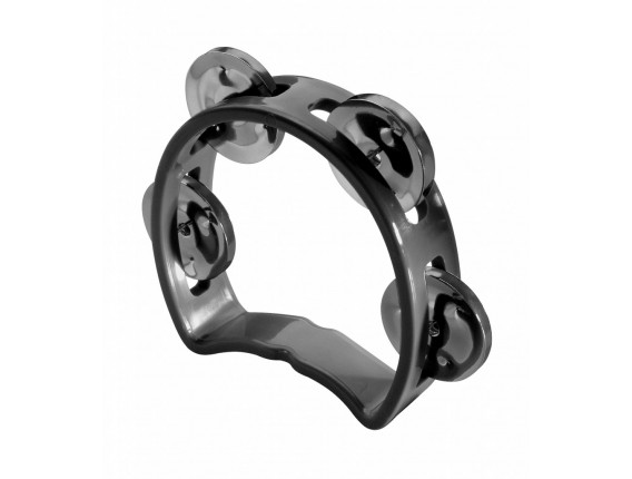 STAGG TAB-MINI/BK - MINI TAMBOURIN 4 CYMB NOIR