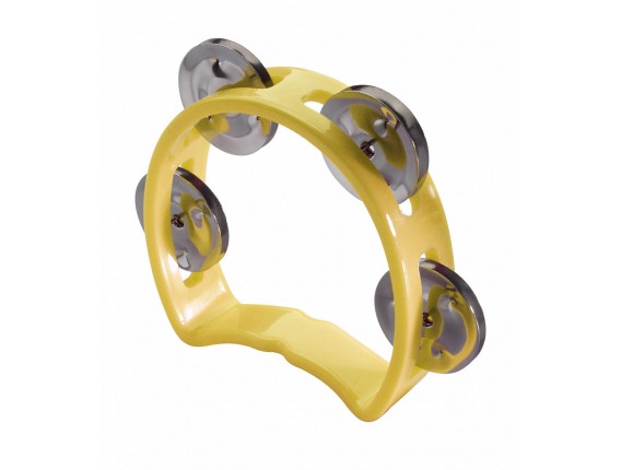 STAGG TAB-MINI/YW - MINI TAMBOURIN 4 CYMB JAUNE