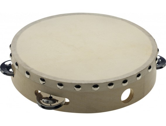 STAGG STA-1108 - 8" TAMB.PEAU FIXE,BOIS,1-RG