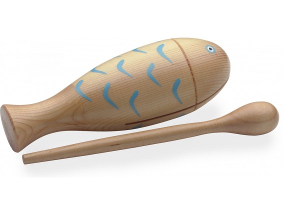 STAGG WB FISH - WOOD BLOCK FISH STYLE +MALLET