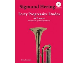 LIBRAIRIE - 40 progressive études - Sigmund Hering - Ed : Carl Fischer