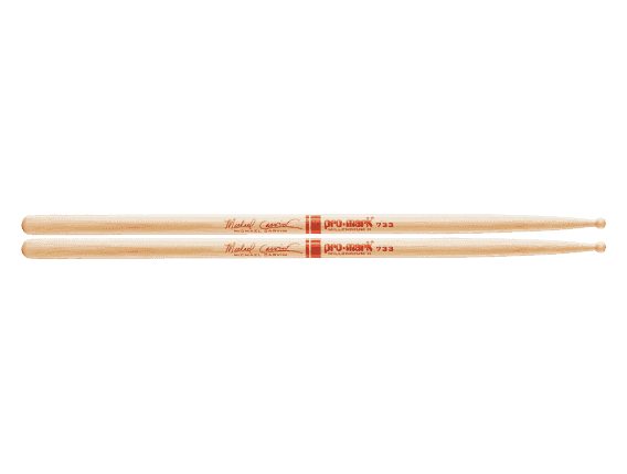 PROMARK - TX733W - Baguettes signature Michael Carvin - Hickory - Olive ronde