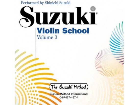Suzuki Violin School Vol 3 - Book + CD - Alfred Publishing
