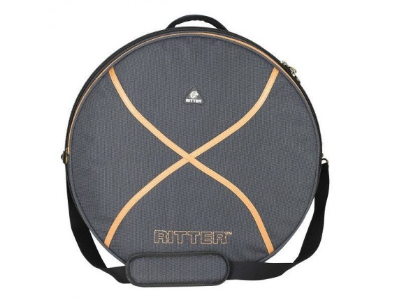 RITTER RDS7-SN14065MGB - Housse session pour caisse claire 14x6.5 - Finition : mistygrey leatherbrown