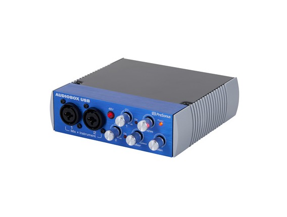 PRESONUS Audiobox USB - Interface audio 24 bit/ 48 kHz, 2 entrées en facade ***