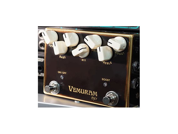 VEMURAM DJ1 - Bass overdrive 2 switchs on/off et boost