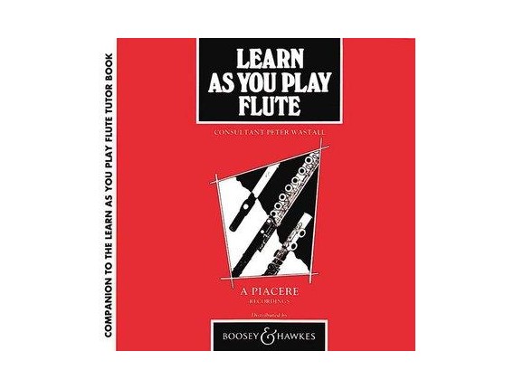 Learn as you play flute - Peter Wastall - Ed : A Piacere ( 2 cd's )