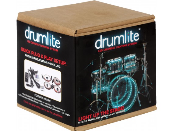 DRUMLITE K1D - Full kit Double Led (22BD, 16FT, 14FT, 12TT)