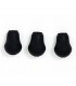 GIBRALTAR SC-RTL Floor Tom Large Rubber Feet, 3 Pack