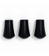 GIBRALTAR SC-RTS Floor Tom Small Rubber Feet, 3 Pack