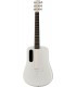 LAVA LA-0009 - Lava ME 2 WH Freeboost - Guitare électro-acoustique moulée, Super airsonic fibre de carbone, Finition : Blanc