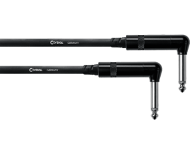 CORDIAL CFI0.6RR - Câble Jack/Jack coudé 60 cm