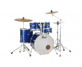 PEARL EXX705NBR/C21 - Export Drum Kit 5 pces, version Grosse Caisse 20", avec Hardware et cymbales Sabian SBR - High Voltage Blu