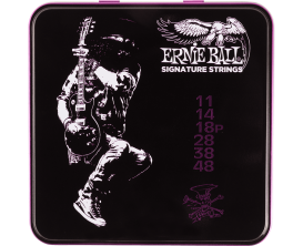 ERNIE BALL 3820 - Pack de 3 jeux Signature Slash 11-48 Packaging métallique ERNIE BALL 3820 - Pack de 3 jeux Signature Slash 11-48 Packaging métallique