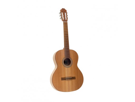 JUAN SALVADOR 1C CADET - Guitare Classique 3/4, Table cèdre massif, corps pin, Naturel mate