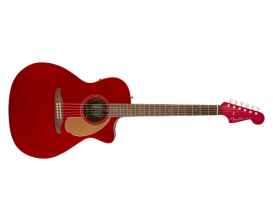 FENDER 0970743009 - Guitare électro acoustic Newporter Player - WL - Candy Apple Red